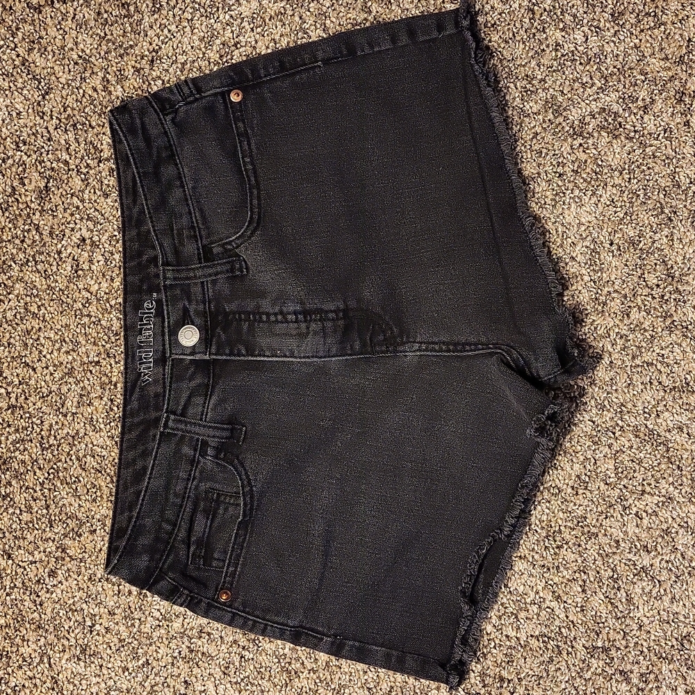 SALE-Wild Fable black denim shorts